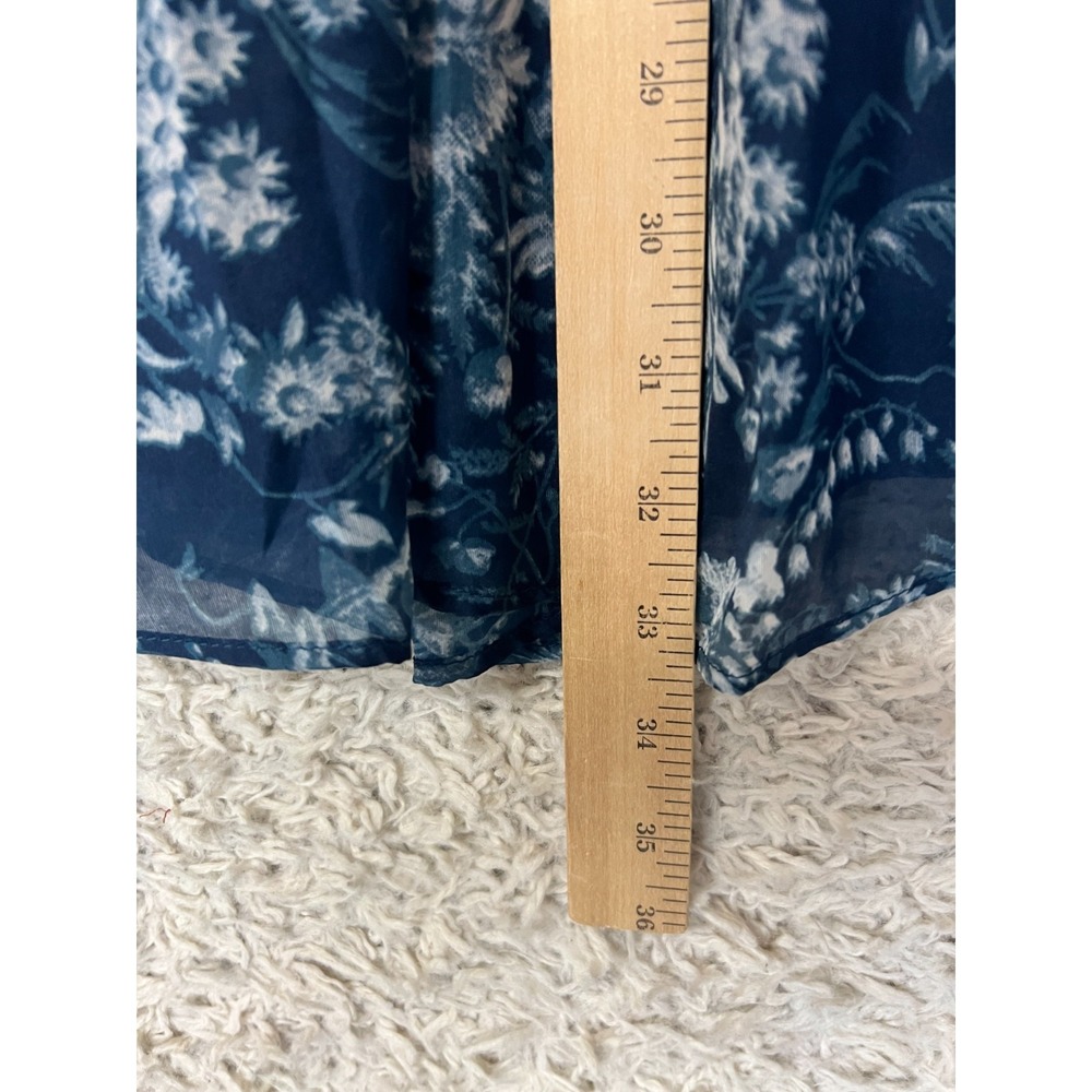 Abercrombie & Fitch Cutout Plunge Mini Dress Womens XS Long Sleeve Resort Vacay - Picture 6 of 10